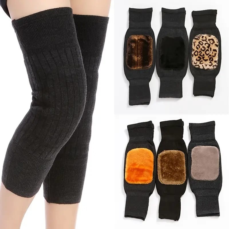 Thermal Cashmere Wool Knee Brace Warmer Pads (Joint Pain Relief)