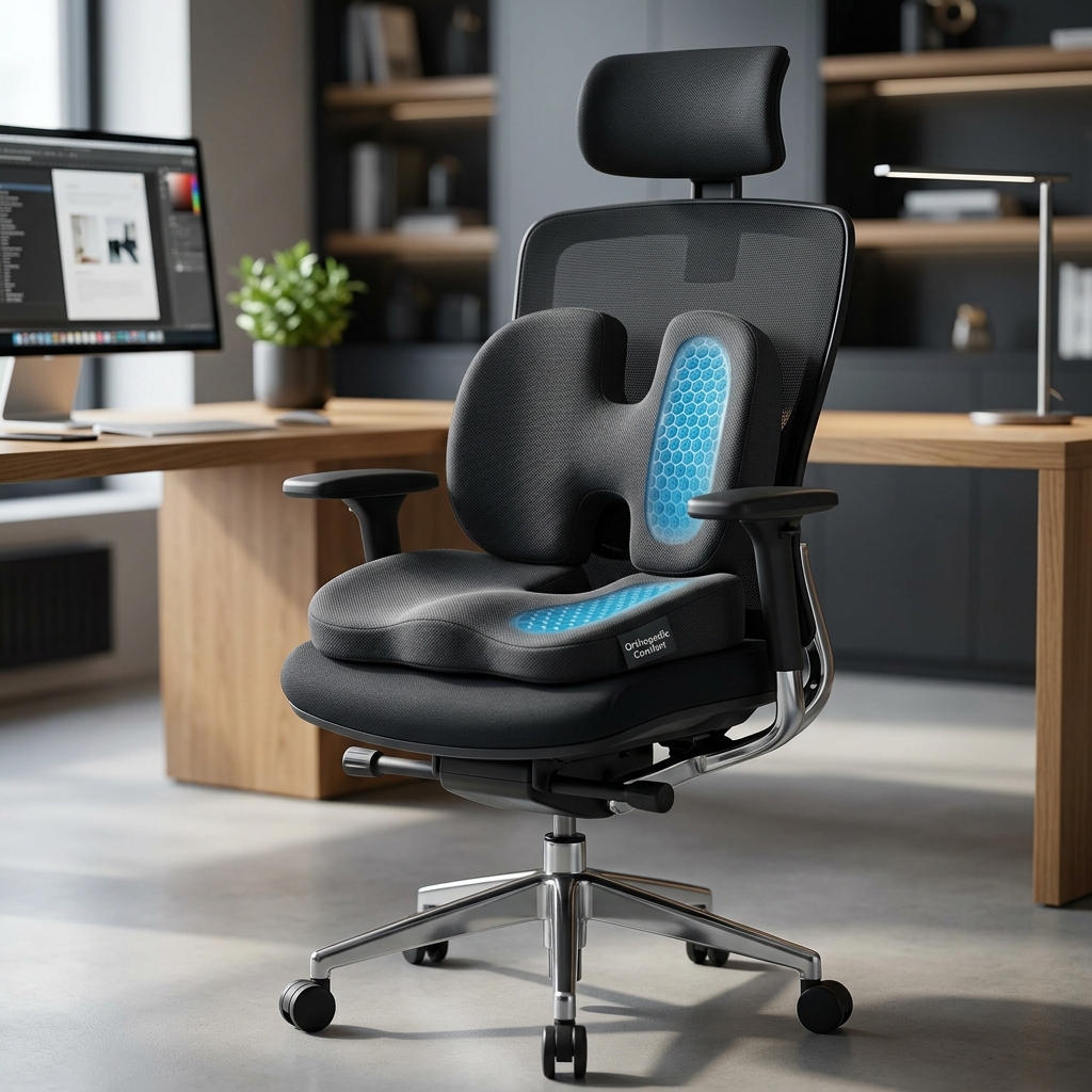 Orthopedic Memory Foam Seat Cushion Pakistan