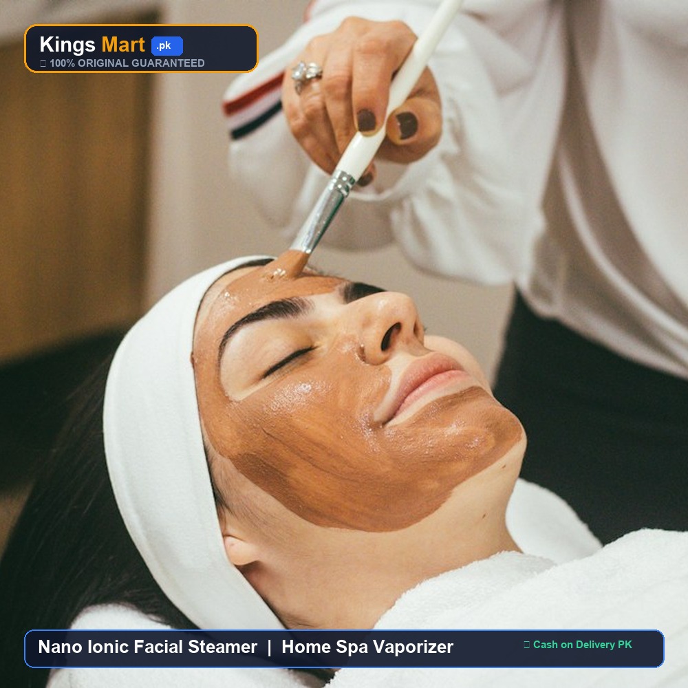 Nano Ionic Warm Mist Facial Steamer (Home Spa Face Hydration Vaporizer)