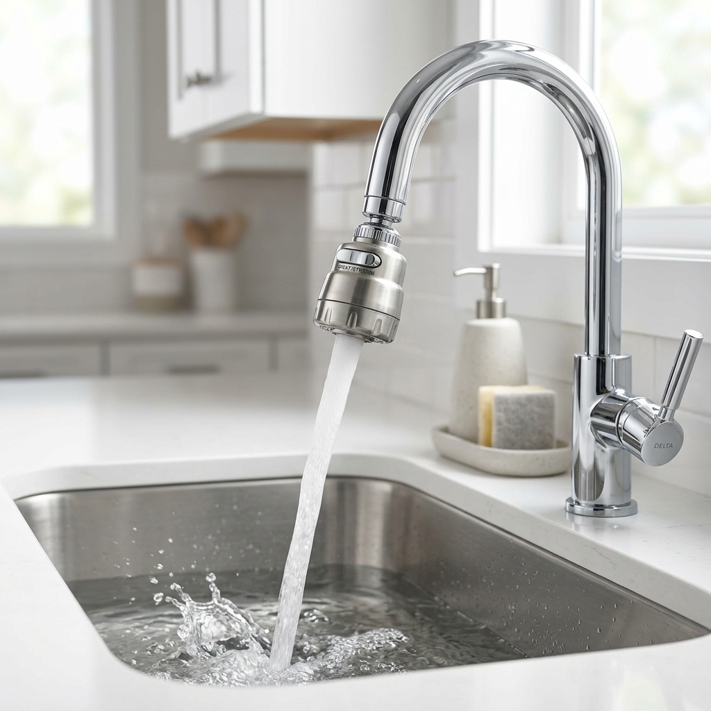 360° Rotating Kitchen Faucet Aerator Tap Nozzle (Pack of 2)