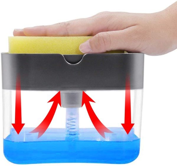 Kitchen Soap Dispenser Sponge Caddy Pakistan